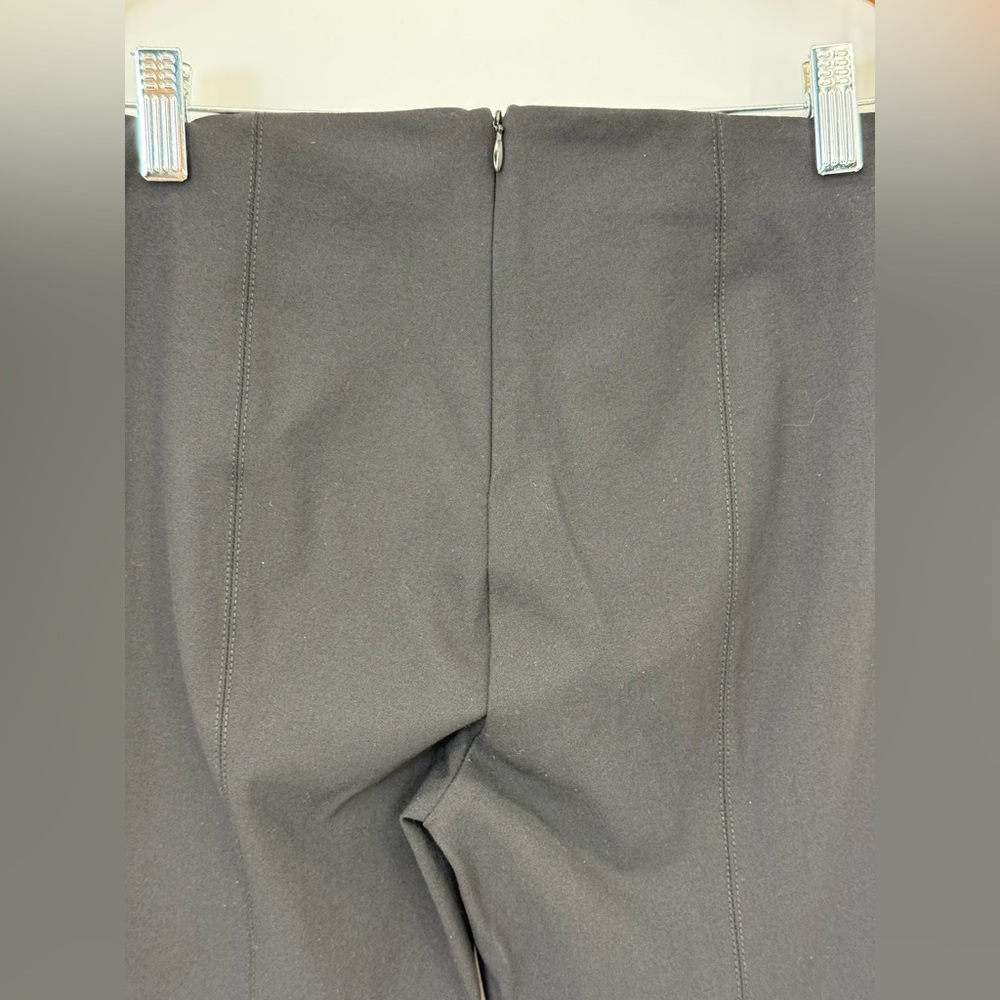 NWT Rag & Bone Simone Flare Black Pants Pull On Stretchy Seamed Size 2 Career - Picture 9 of 13